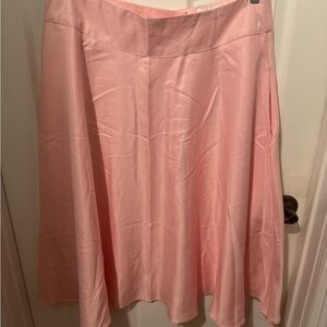 Unique Vintage Soft Pink A-Line Skirt